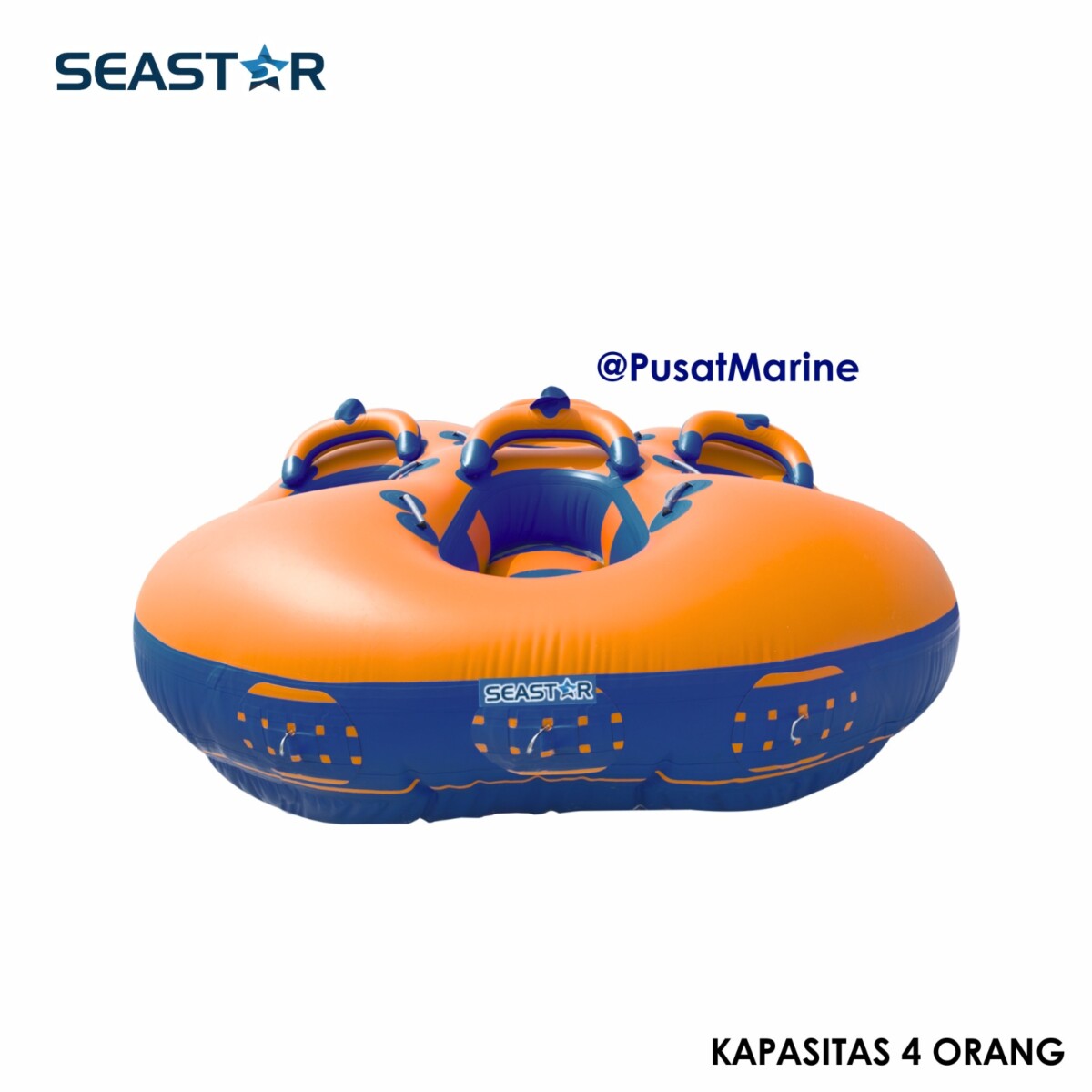 Donat Boat 4 Yellow-Royal Blue