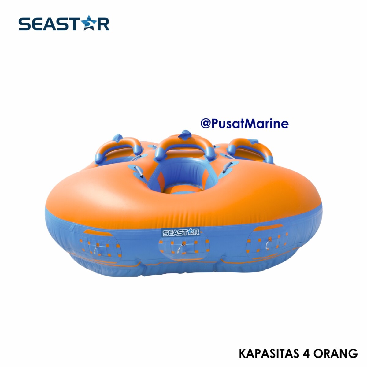 Donat Boat 4 Yellow-Royal Blue