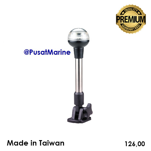 Navigation All Round Light 360 ° Pliant IP66 Étanche Marine Boat Sailing Lamp LED Navigation Light 12 Pouces